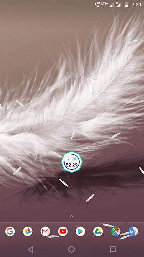 Magic Neo Wave : Feather LWP screenshot 1