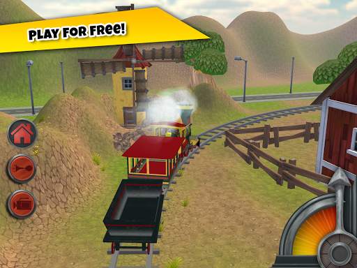 3D Train Game For Kids - Free Vehicle Driving Game स्क्रीनशॉट 9