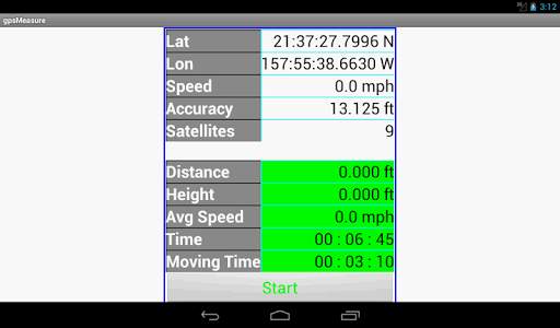 gpsMeasure screenshot 5