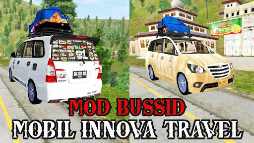 Mod Bussid Mobil Innova Travel screenshot 1