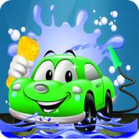 Dirty Car Wash Service Shop Cars Game logo