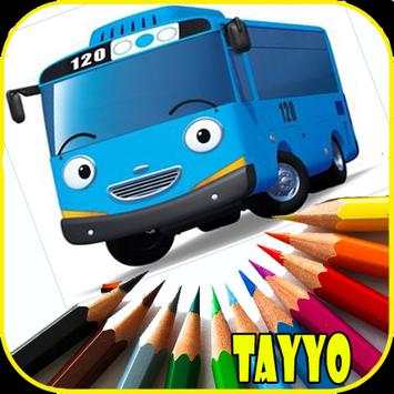 New Game Coloring Tayo Bus screenshot 1