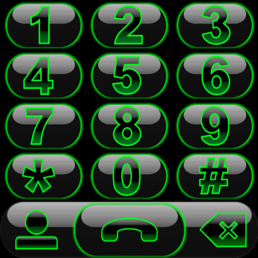 THEME GLOW GREEN EXDIALER icon