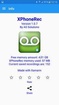 Phone call recorder screenshot 8