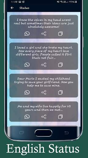 Attitude status for WhatsApp 2020 screenshot 5