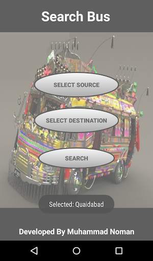 Karachi Bus Route Locator screenshot 1