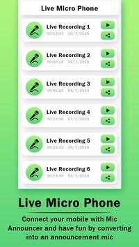 Live Microphone screenshot 3