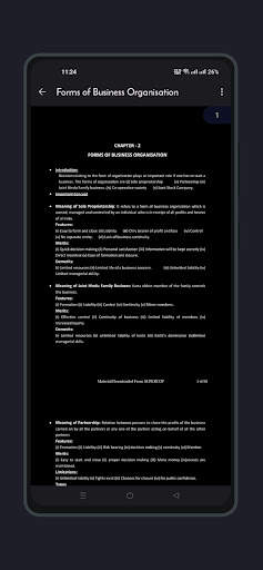 Class 11 Notes Offline screenshot 7