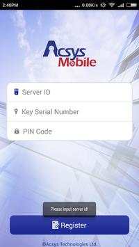 Acsys Mobile 1.5 screenshot 1