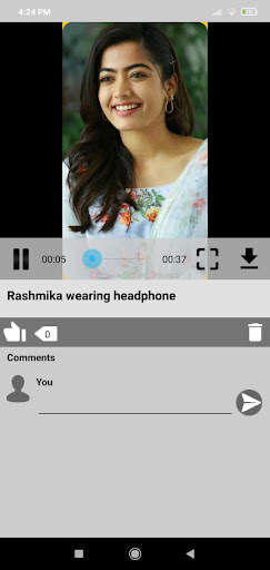 RASHMIKA MANDANNA VIDEO STATUS screenshot 5