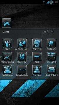 greyICE HD Launcher Theme screenshot 4