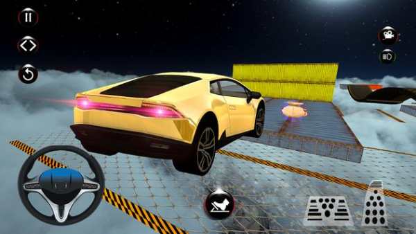 Dangerous Track Driving Car: Impossible Stunts screenshot 4