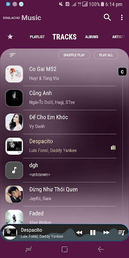 Music player One UI S10 S10  screenshot 4