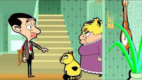 mr. bean cartoon  video screenshot 7