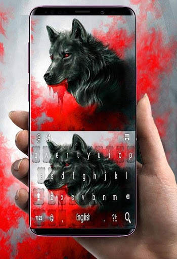 Night Light Wolf keyboard स्क्रीनशॉट 3