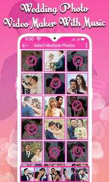 Wedding Photo Video Maker with Music: Video Editor screenshot 1