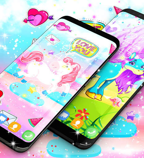Unicorn live wallpaper screenshot 5