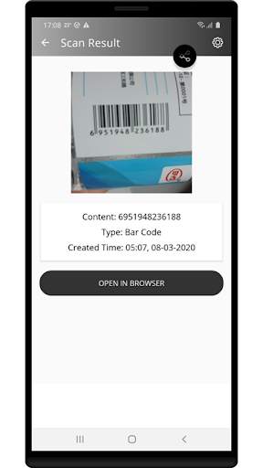 Lightning QR Camera screenshot 3
