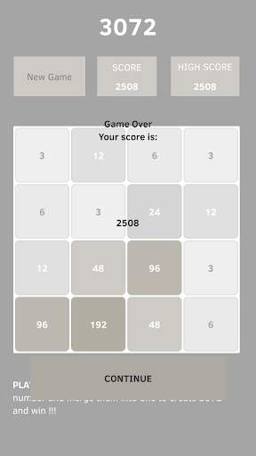 3072 Puzzle Game screenshot 5