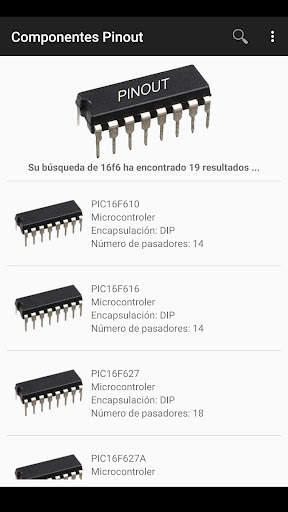 Electronic Component Pinouts screenshot 2