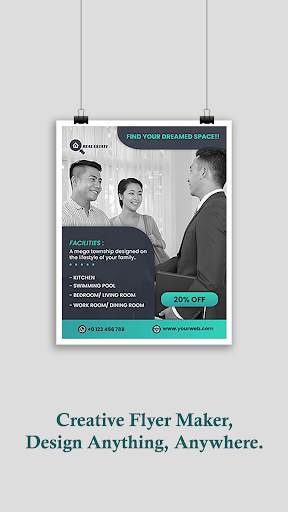 Flyer Maker, Poster Maker screenshot 1