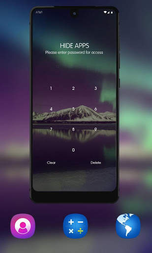 Colorful aurora theme for REDMI |night sky view screenshot 4
