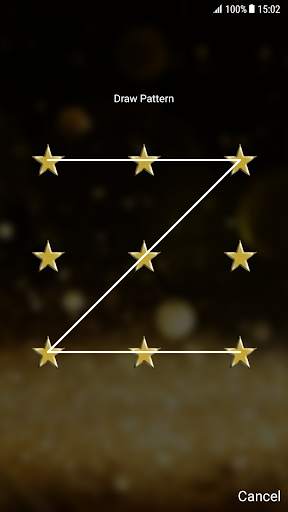 Glitter Pattern Lock Screen 2 تصوير الشاشة