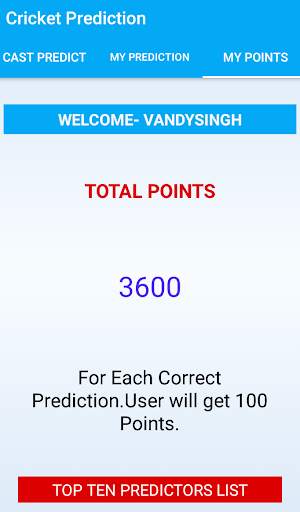 Cricket Prediction of winning match screenshot 5