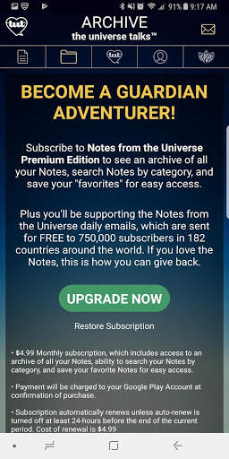 Notes from the Universe screenshot 4
