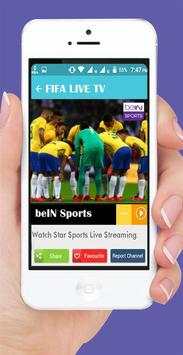 Live World Cup Football SonySix Net Tv Channels screenshot 1