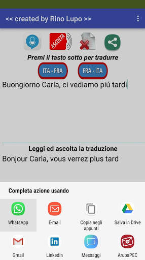 Traducteur français - italien скриншот 4