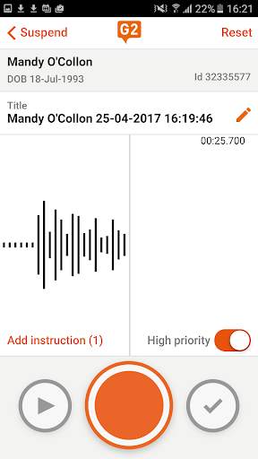 G2 Mobile – Digital Dictation screenshot 3