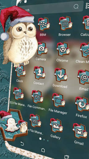 Owl Love Launcher Theme screenshot 2