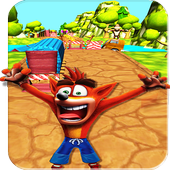Subway Crash Jungle Bnadicoot 3D Dash иконка