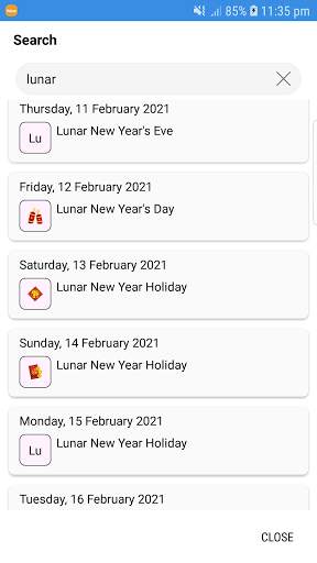 Taiwan Calendar 2023 screenshot 7