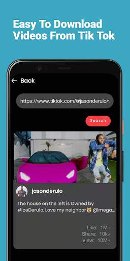 Video Downloader For TikTok screenshot 1