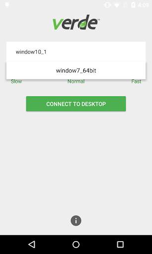 VERDE VDI Launcher for MS Remote Desktop screenshot 2