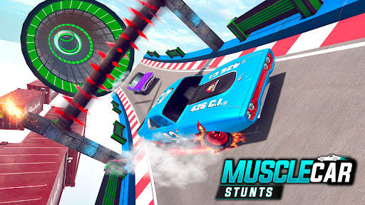 Muscle Car Stunts: Car Games screenshot 3