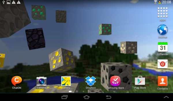 Blockcraft Live Wallpaper free screenshot 7