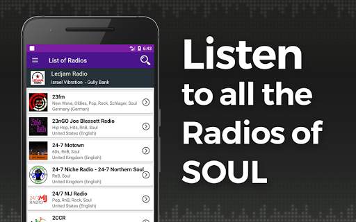 Soul Music Radio screenshot 1