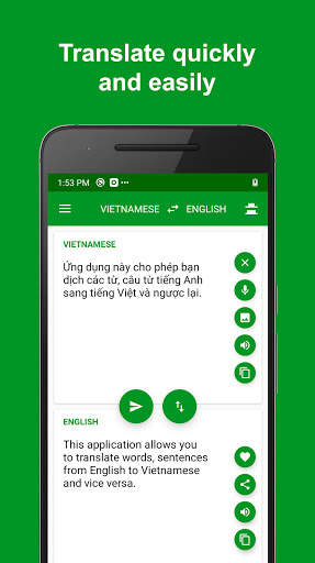 Vietnamese English Translator screenshot 1