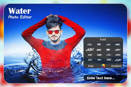 Water Photo Editor screenshot 1