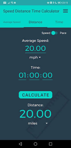 Speed Distance Time Calculator screenshot 6