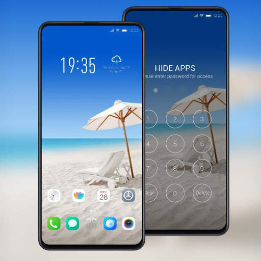 Theme for Y15 HD Beach Sun Wallpaper screenshot 3