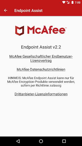 McAfee Endpoint Assistant screenshot 3