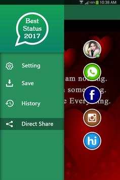 Latest Whatsapp Status 2017 screenshot 3