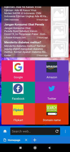 5G High Speed Web Browser screenshot 1