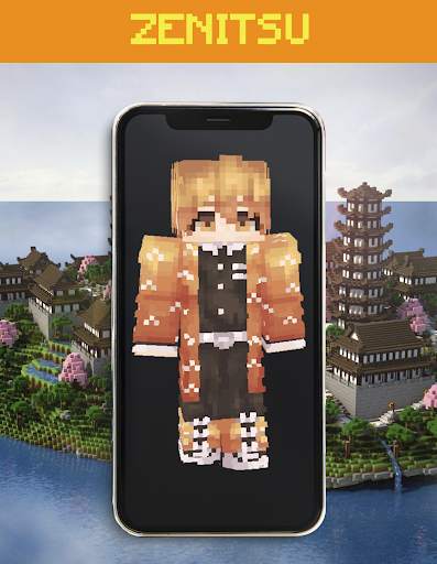 Skins Kimetsu For Minecraft Yaiba screenshot 4