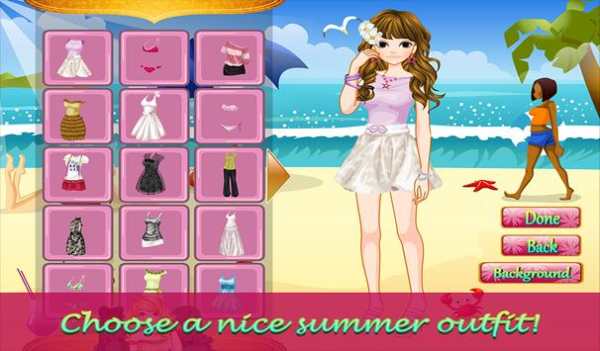 Summer Girls - Fashion Game screenshot 10