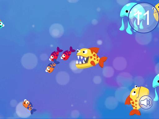 Nimble Fish - Battle of Angry Fish eater io game screenshot 4